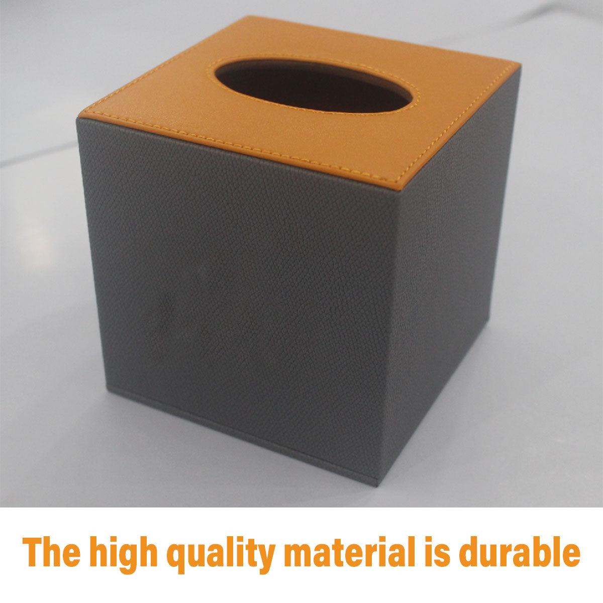 Leather Tissue Box Organiser for Hotel and Home