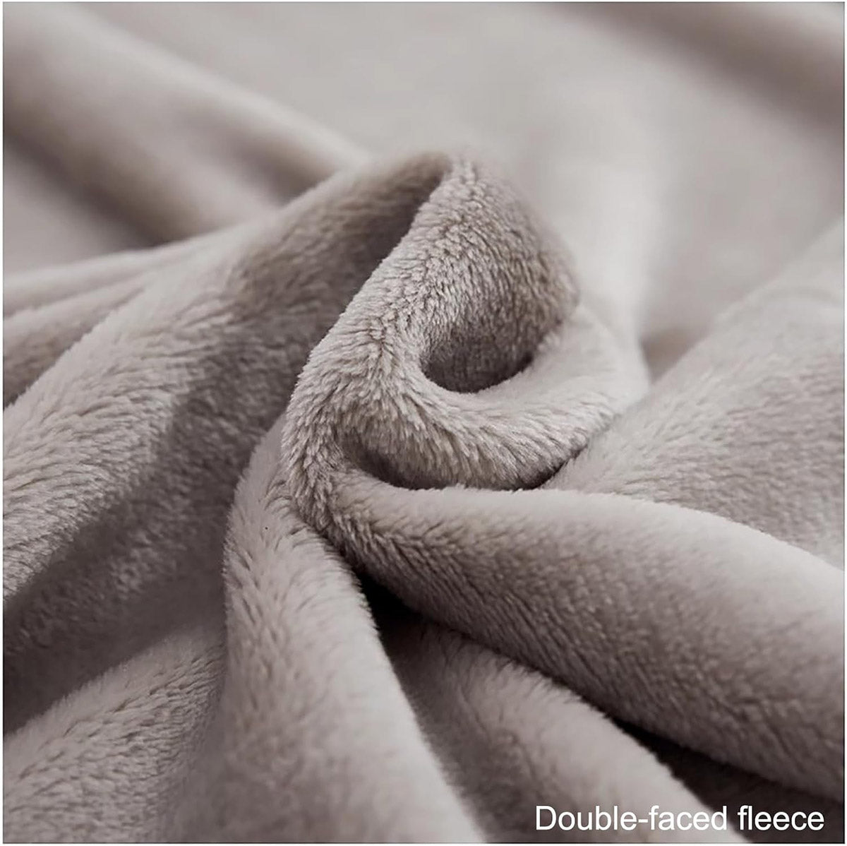 Thickened Flannel Coral Fleece Blanket for Office Sofa and Hotel