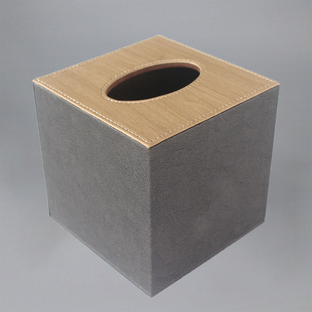 Leather Tissue Box Organiser for Hotel and Home