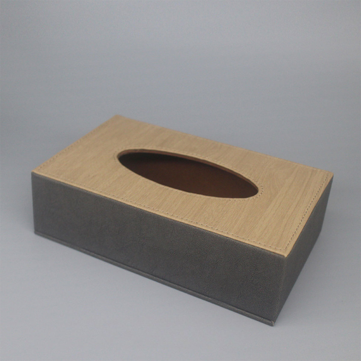 Leather Tissue Box Organiser for Hotel and Home