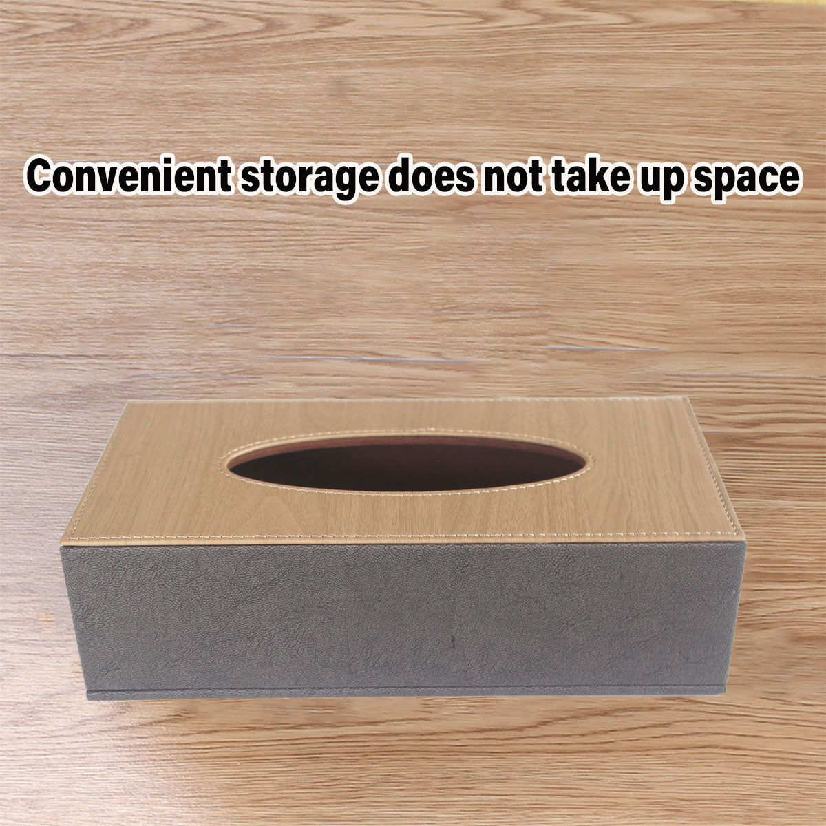 Leather Tissue Box Organiser for Hotel and Home