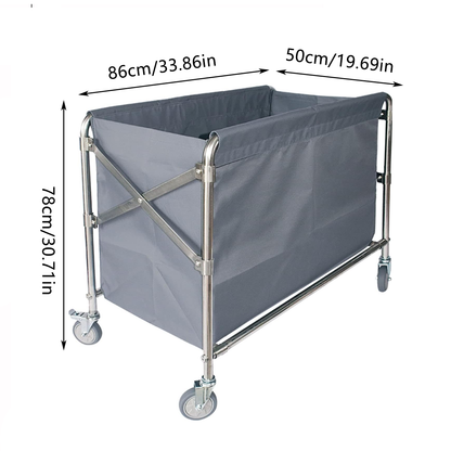 Hotel laundry cart