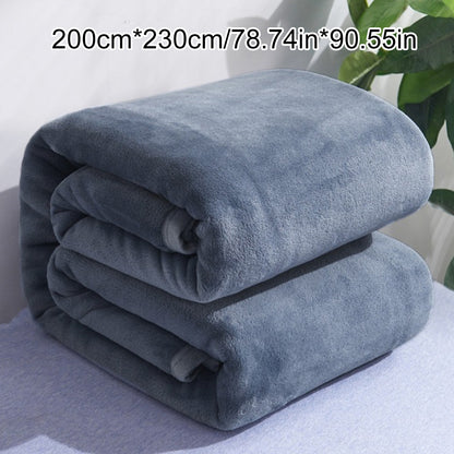 Soft Winter Flannel Fleece Blanket for Hotel and Home Use