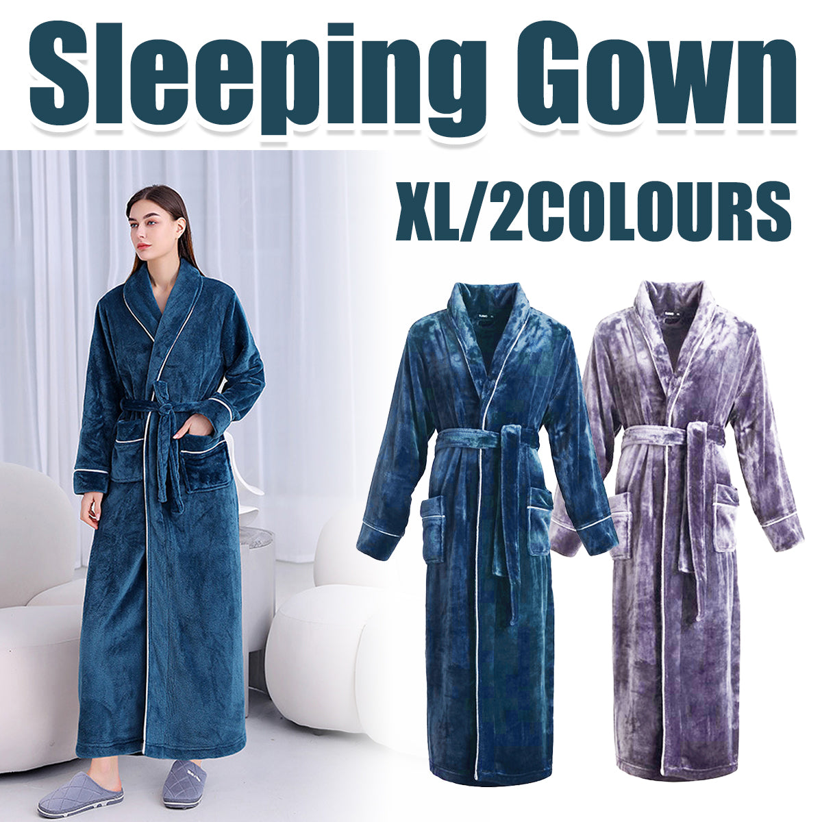Hotel Winter Sleeping Gown Robe